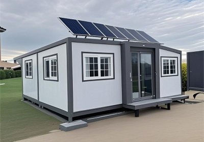rumah kontena boleh dikembangkan dengan solar