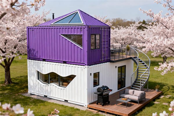 منزل متنقل عمره 50 عامًا تم تجديده