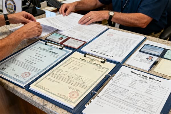 Container vs traditional construction costs