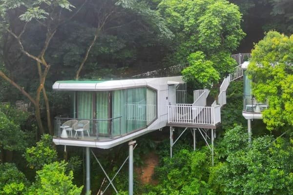 Billionaire tiny house example