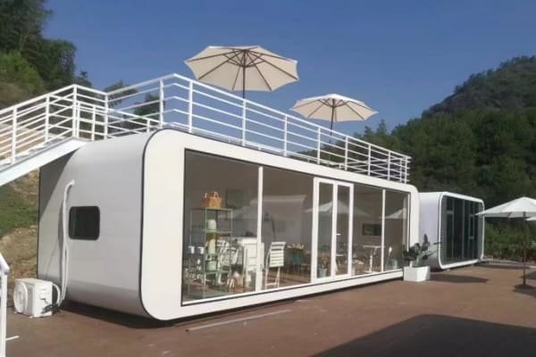 억만장자 작은 집 라이프스타일