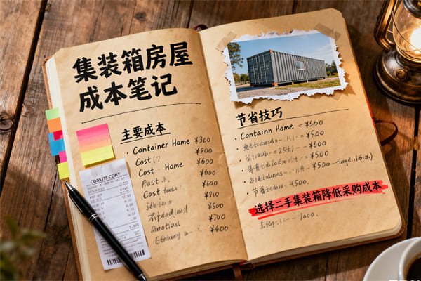 Kos pembinaan rumah kontena