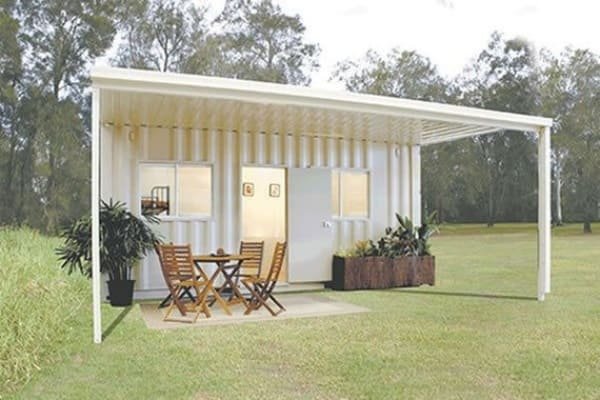 how safe and durable are containers for home building