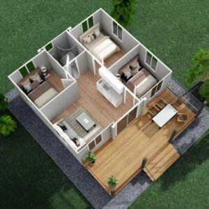 Pelan lantai 30 kaki