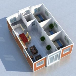 Pelan lantai 40 kaki